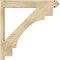 Ekena Millwork Merced Arts & Crafts Rough Sawn Outlooker, Douglas Fir, 6"W x 34"D x 34"H OUT06X34X34MRC03RDF - alternate 2